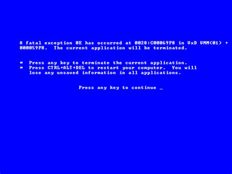 Bsod Screensavers Posted By Christopher Cunningham