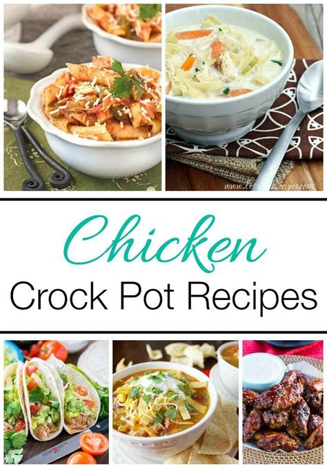 Tips to store, reheat, and freeze healthy crock pot chicken recipes. 25 Chicken Crock Pot Recipes - Passion For Savings