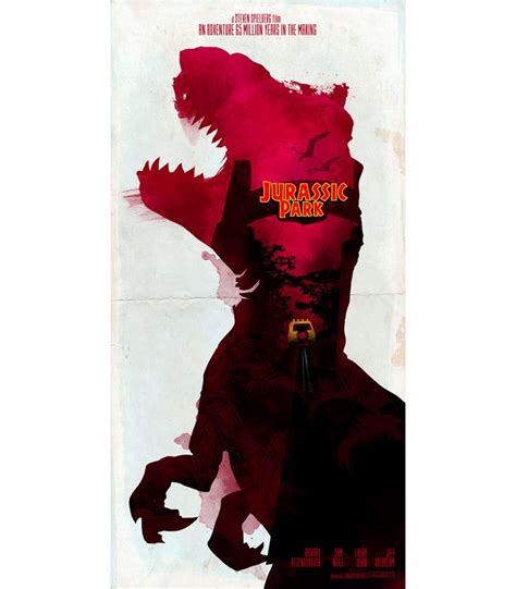Alternative Movie Poster For Jurassic Park By Leonardo Paciarotti Jurassic Park Poster