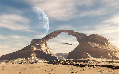 Alien Planet Landscapes Wallpaper Wallpapersafari