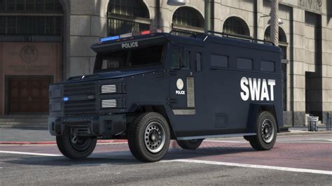 Lspd Swat Truck Livery Brute Police Riot Truck 4k Gta5