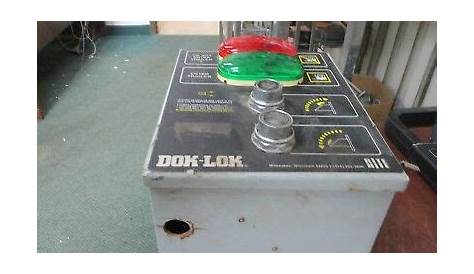 Rite Hite Dok-Lok Dock Leveler Control Panel Used | eBay