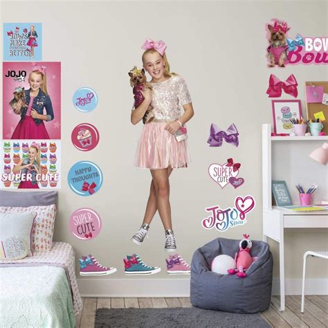 Jojo Siwa Officially Licensed Nickelodeon Removable Wall Decal Jojo