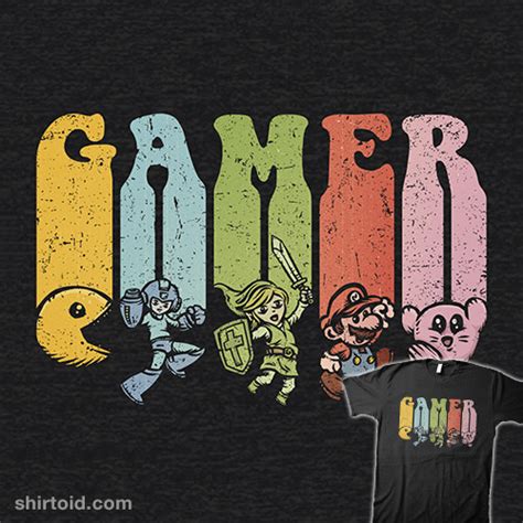 Vintage Gamer Shirtoid