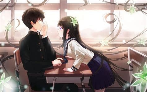 Anime Hyouka 4k Ultra Hd Wallpaper By Iren