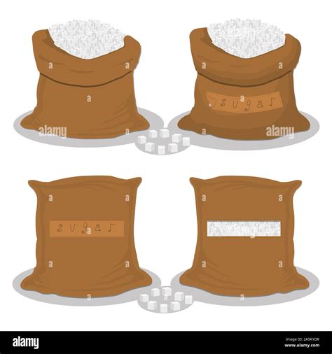 Pile Of White Sugar Stock Vector Images Alamy