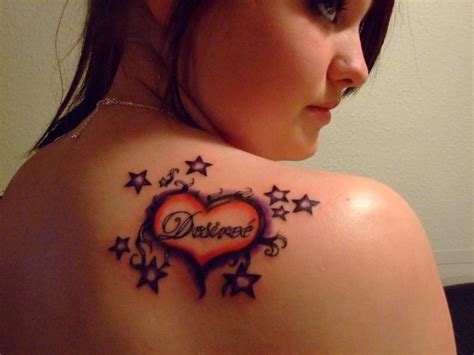 100s Of Heart Tattoos For Girls Design Ideas Pictures Gallery