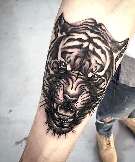 Share More Than Tiger Forearm Tattoo Latest Thtantai