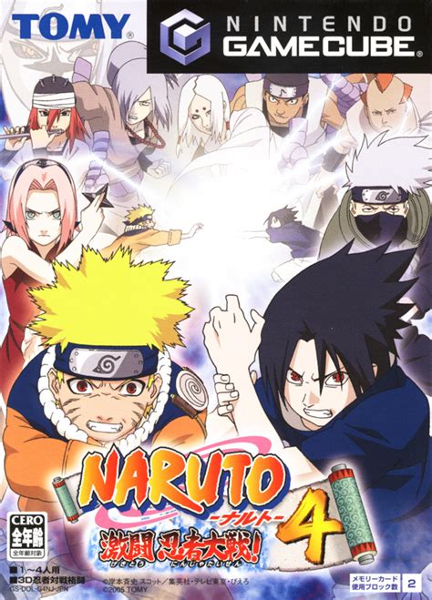 Naruto Clash Of Ninja 4 Sur Gamecube