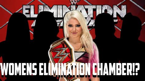 wwe planning a women s elimination chamber match in 2018 youtube