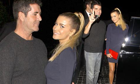 Simon Cowell Cannot Keeps His Eyes Off Carmen Electra Daily Mail Online