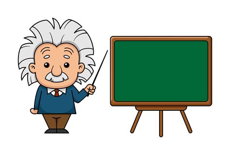 Clipart Albert Einstein Cartoon