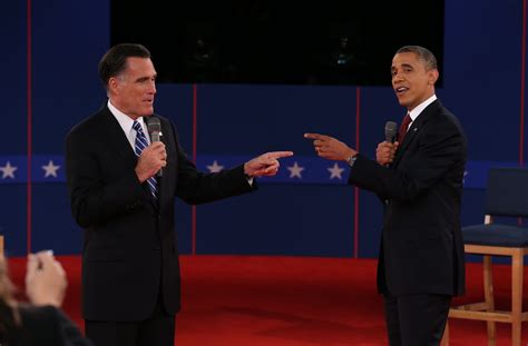 Obama And Romney Turn Up The Temperature At Their Second Debate The
