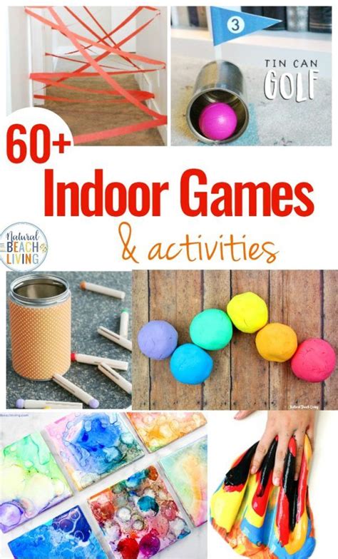 Add science to your indoor games for youth! 60+ Indoor Games and Activities for Kids | Group games for ...