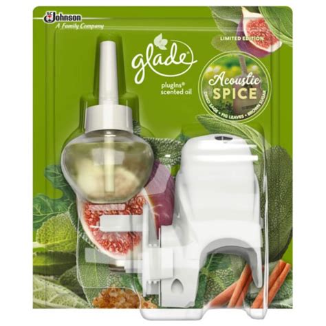 Glade Plug In Oil Complete Acoustic Spice Ml Branded Household The Brand For Your Home