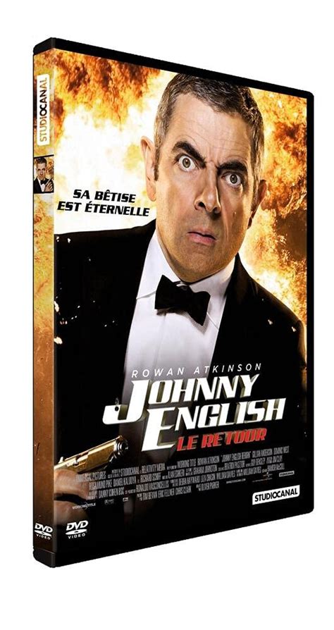 Johnny English Le Retour Francia Dvd Amazones Rowan Atkinson Rosamund Pike Gillian