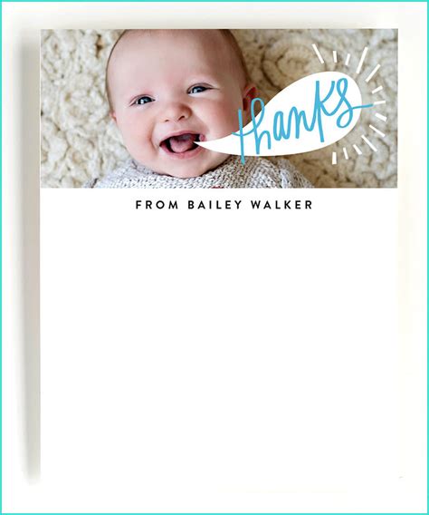 Nix the generic platitudes and instead express your gratitude and thanks with any of these beautiful and printable thank you card designs. Etiquette for Sending Baby Shower Thank You Cards