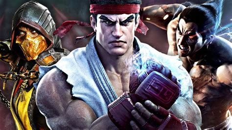Top 30 Strongest Mortal Kombattekken And Street Fighter Characters ᴴᴰ