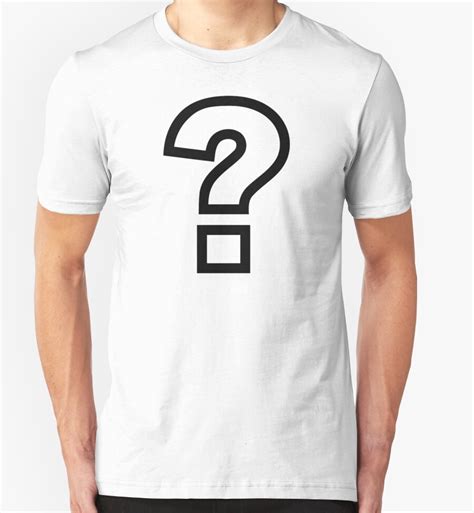 Question Mark T Shirts And Hoodies By Designzz Redbubble