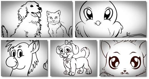 We've keep the cat mostly texture free, as. Learn How to Draw Cute Animals Exactly and Professionally ...