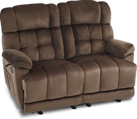 Mcombo Power Loveseat Recliner Electric Reclining Loveseat Sofa With
