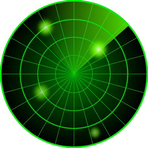 This view is similar to a radar application on a phone that provides radar, current weather, alerts and the forecast for a location. Clipart - Radar remix