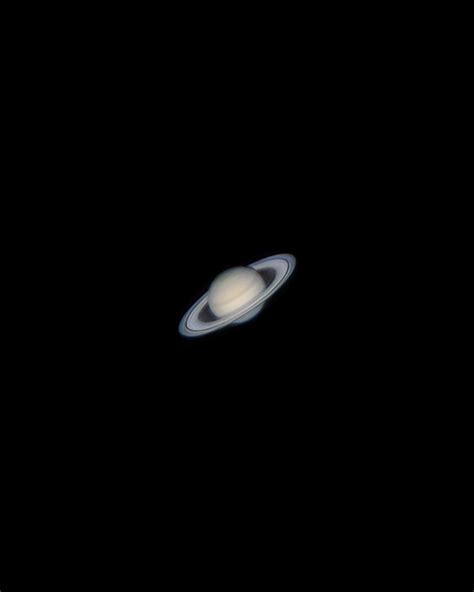 My First Attempt For Capturing Saturn Rspaceporn