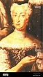 . Retrato de la Emperatriz Wilhelmina Amalia de Brunswick, esposa del ...