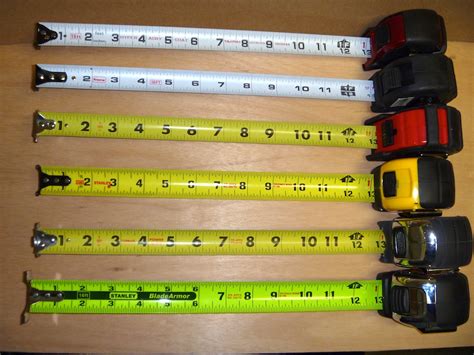6 Tape Measures Thisiscarpentry