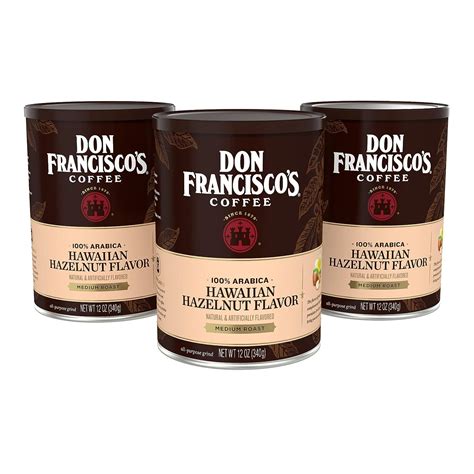 Buy Don Francisco S Hawaiian Hazelnut Flavored Ground Coffee X Oz