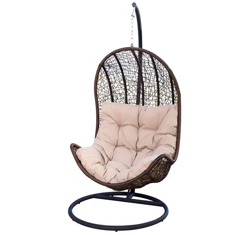 It comes with interesting features like weather resistance and. Darby Home Co Everson Eggshaped Swing Chair & Reviews ...
