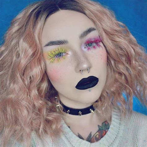 💕🐀 Pastel Goth Tutorial In Bio Chunky Crazy Lashes Inspired By Greta
