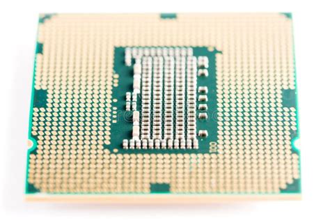 Cpu Central Processing Unit Stock Image Image Of Detail Electronic