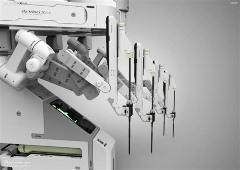 Artstation Da Vinci Xi3 Surgical System Amin Akhshi Intuitive