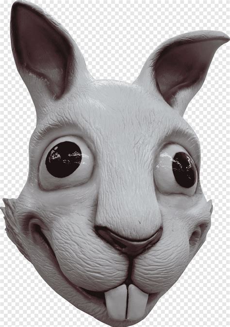 Scary Rabbit Rabbit Mask Png Pngegg