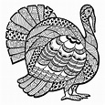 Thanksgiving Coloring Pages For Kids To Print | Let's Coloring The World
