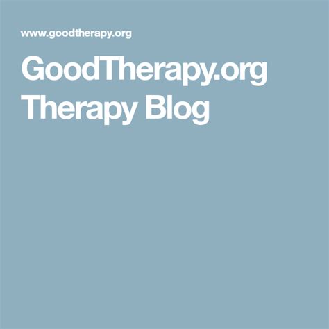 Therapy Blog Therapy Blog Psychotherapy