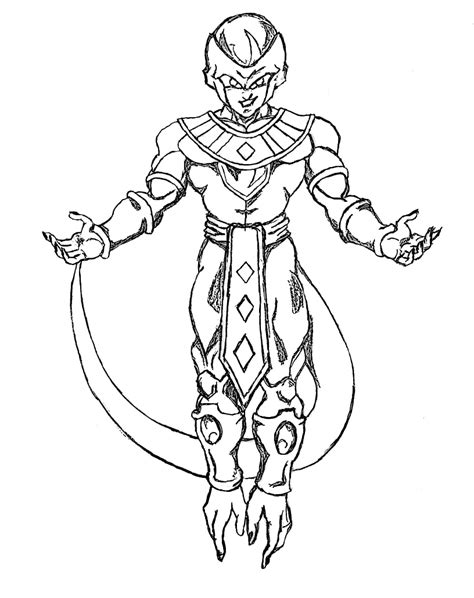 Dragon Ball Z Frieza Coloring Pages Updated 2023