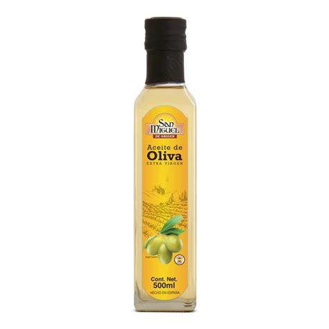 aceite de oliva san miguel extra virgen 500 ml walmart