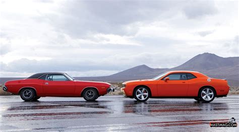Old Vs New Dodge Challenger Dream Cars Classic Cars Dodge Challenger