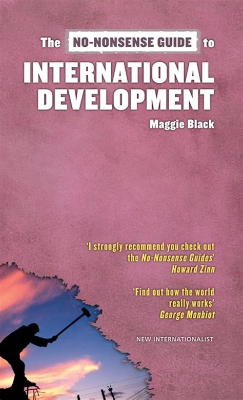 The No Nonsense Guide To International Development No Nonsense Guides Black Maggie