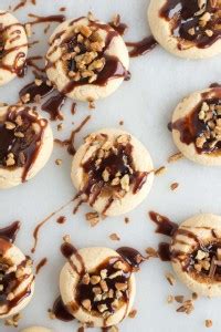 Gluten Free Turtle Thumbprint Cookies Simple Roots