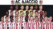 AC AJACCIO OFFICIAL SQUAD SEASON 2022-2023 | AC Ajaccio | Ligue 1 ...