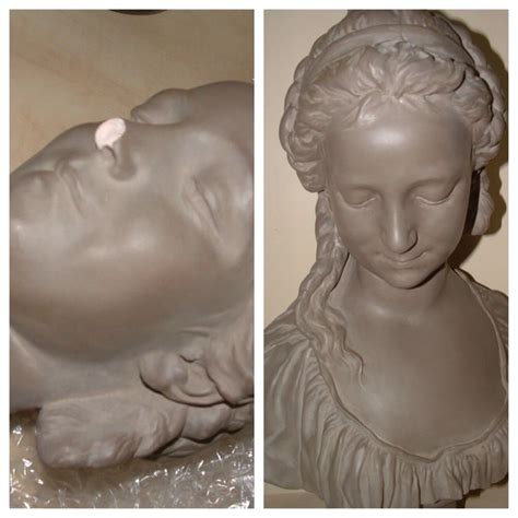 Repair Restoration Of Nose Of A Plaster Sculpture Plaster Sculpture