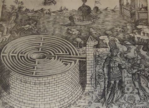 minotaur s labyrinth by ricsnodgrass fantasy map tabl