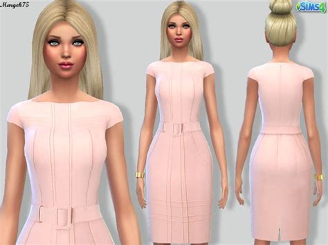 The Sims Resource Chic Dress By Margeh 75 Sims 4 Downloads