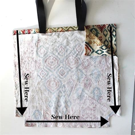 Easy Diy Tote Bag Pattern This Large Canvas Sewing Pattern Comes In 3