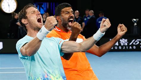 Australian Open 2024 Matthew Ebden Rohan Bopanna Crowned Mens