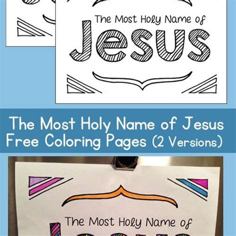 Kids who print and color sheets and pictures, generally acquire and use knowledge more. Catholic Printables Index Page | Jesus coloring pages ...