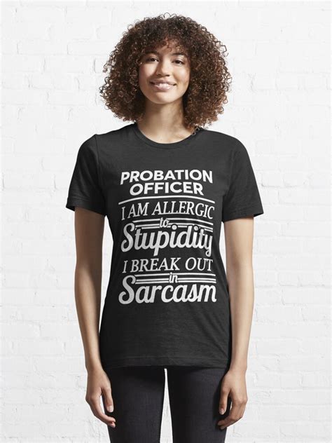 Probation Officer T Shirt For Sale By Vedashraton Redbubble Probation Officer T Shirts